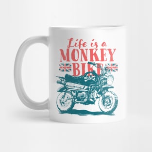 Life is a Monkey Bike Mug